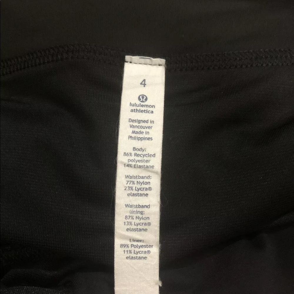 Lululemon Run Speed Up Short Mini Sweater Size 4 - Picture 6 of 7